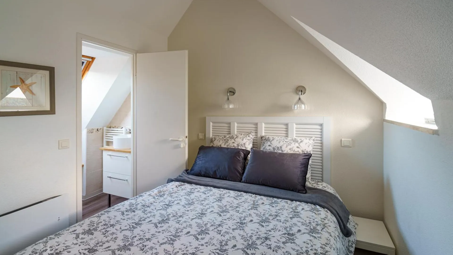 La Plage Du Trez - Charmant Duplex Avec Vue Mer Benodet Apartment