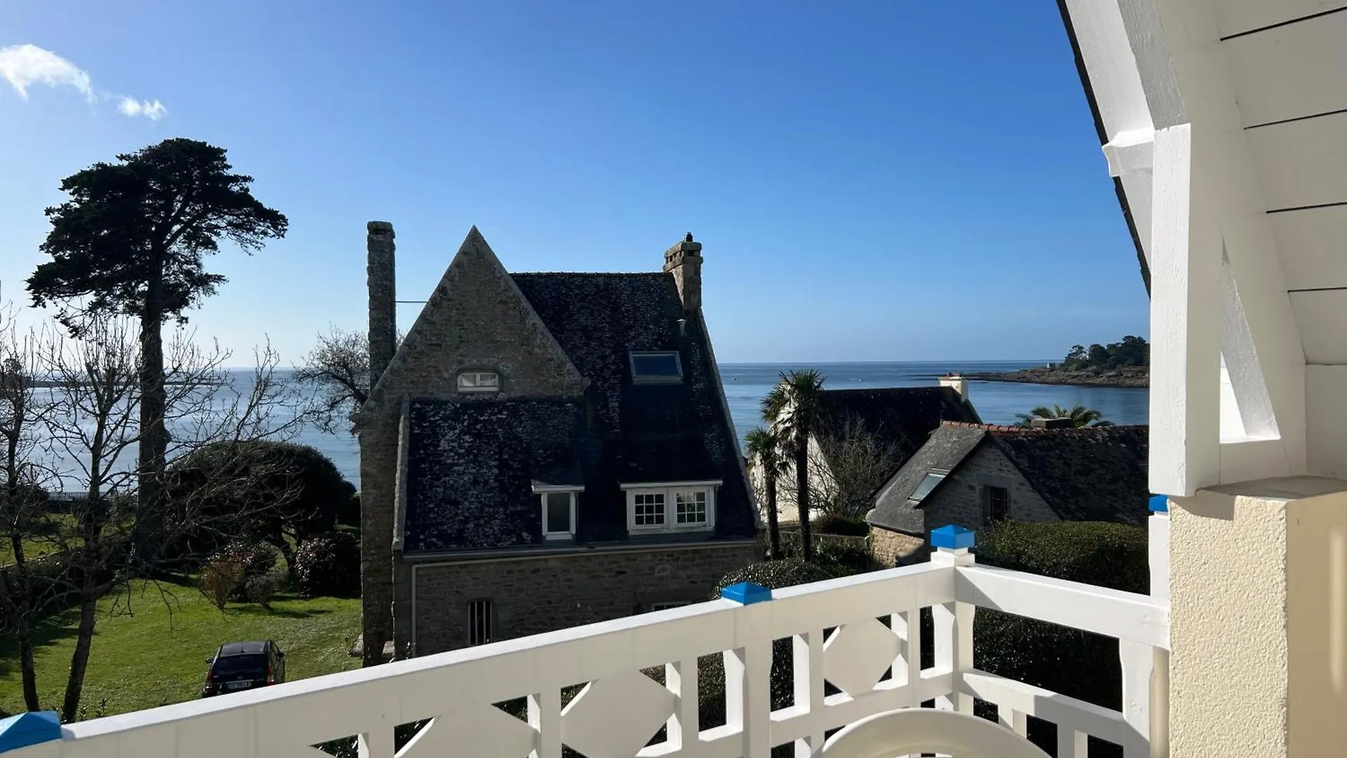 La Plage Du Trez - Charmant Duplex Avec Vue Mer Benodet